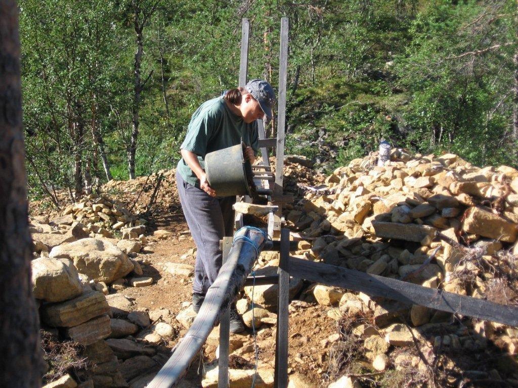 Anu Friman-Kallio eka kertaa rännillä (1)